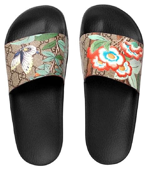 gucci hummingbird slides|gucci slide sandals.